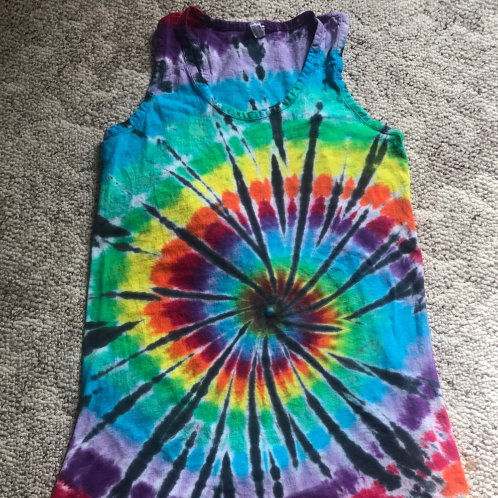 Tie Dye Tank Dress